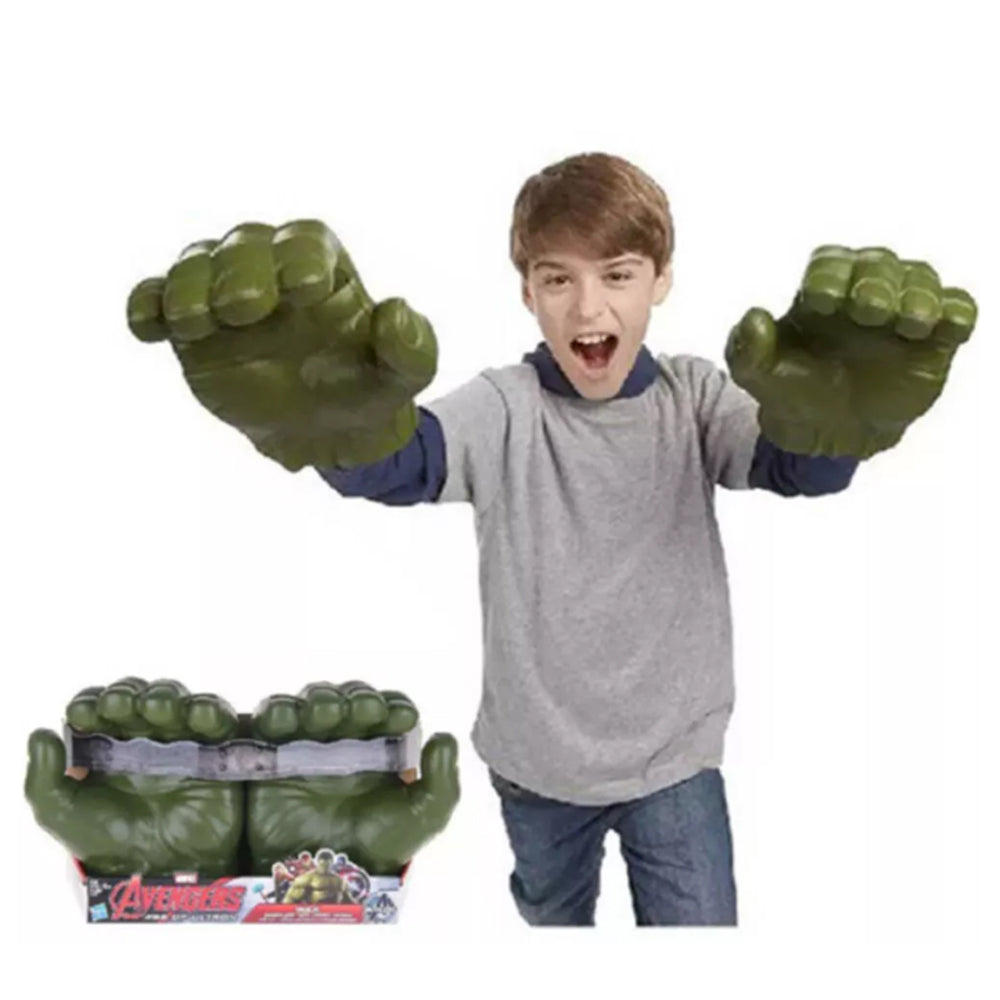 Pair Hulk Smash Hands Avengers Cosplay Soft Toy Gloves Party Doll Toy