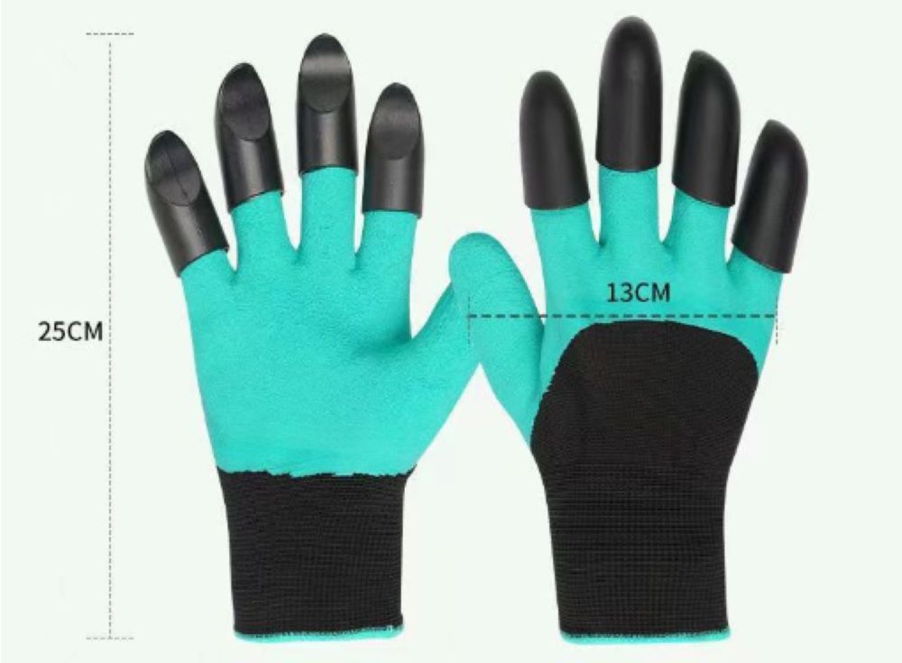 Gardening Gloves with Claws – Anti-Slip Waterproof Wear Resistant for Planting