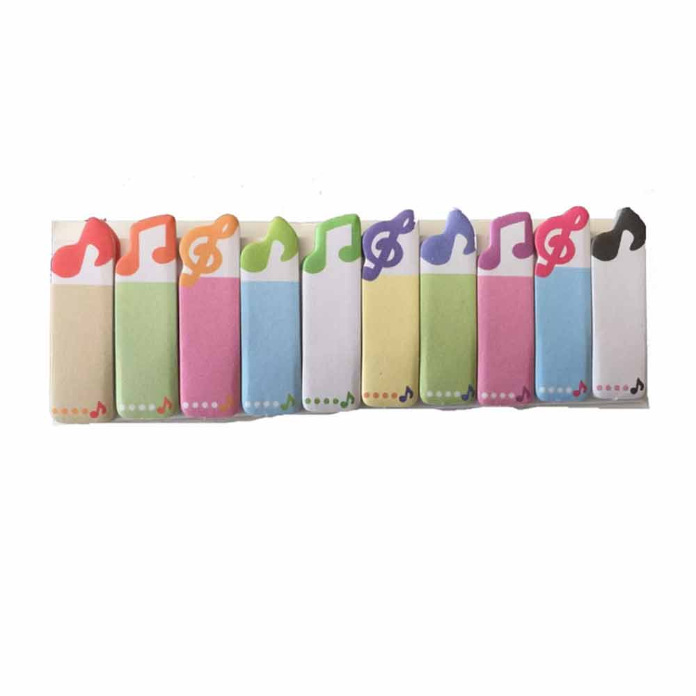 Music Novelty Sticky Notes Note treble clef book Marker Memo Best Gift Present