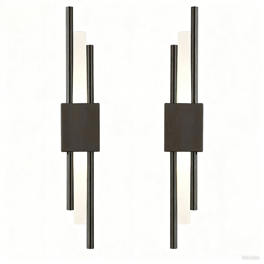 1 Pair Modern LED Wall Lamp Strip Light Living Room Bedroom Lighting Fixture Decors