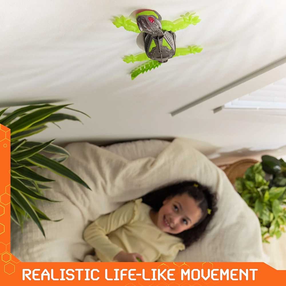 Wall Climbing Gecko Robot - Rechargeable Remote Control Toy for Ages 4+