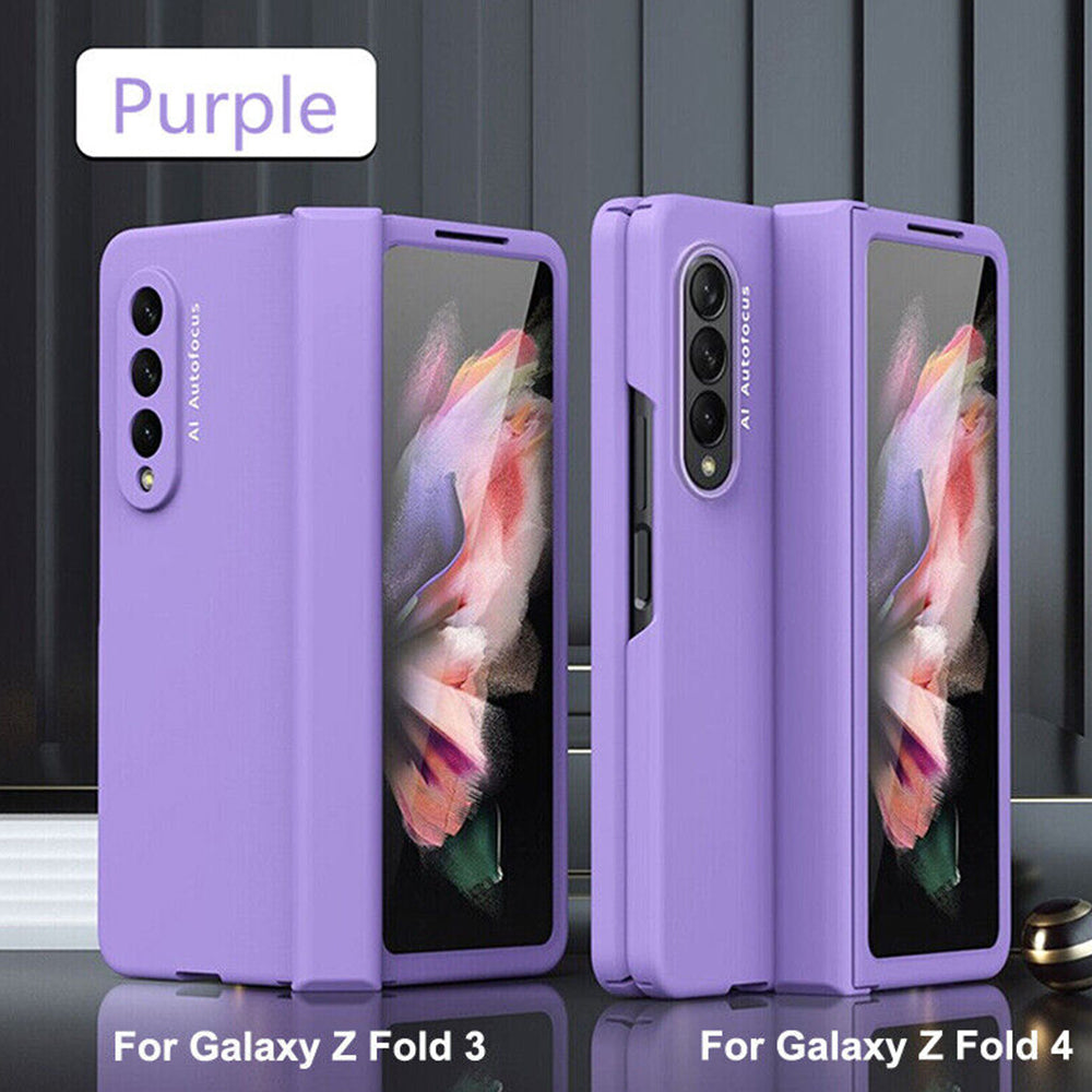 Full Cover Shockproof Hybrid Case With Pen Holder For Galaxy Z Fold 4 / Fold 3