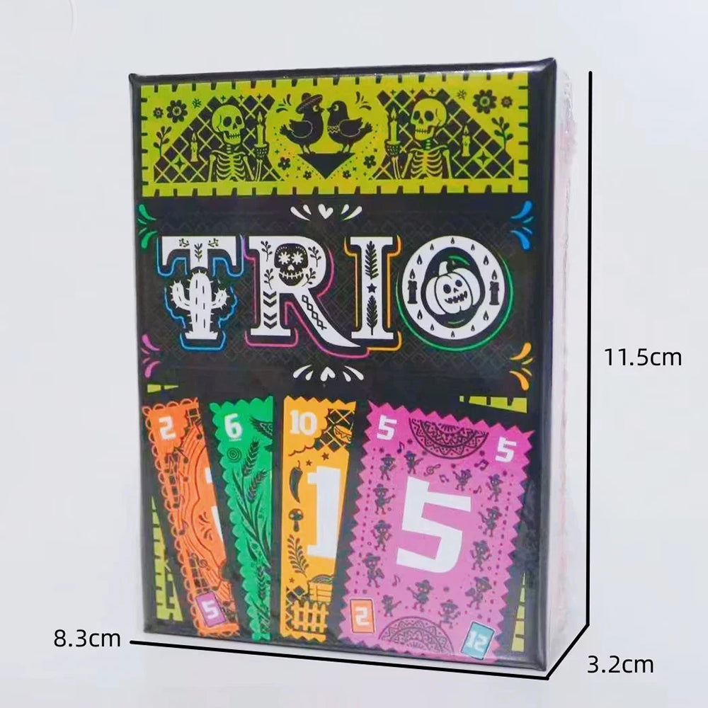 Trio Family Card Game - 2024 Game of The Year Nominee for 3-6 Players
