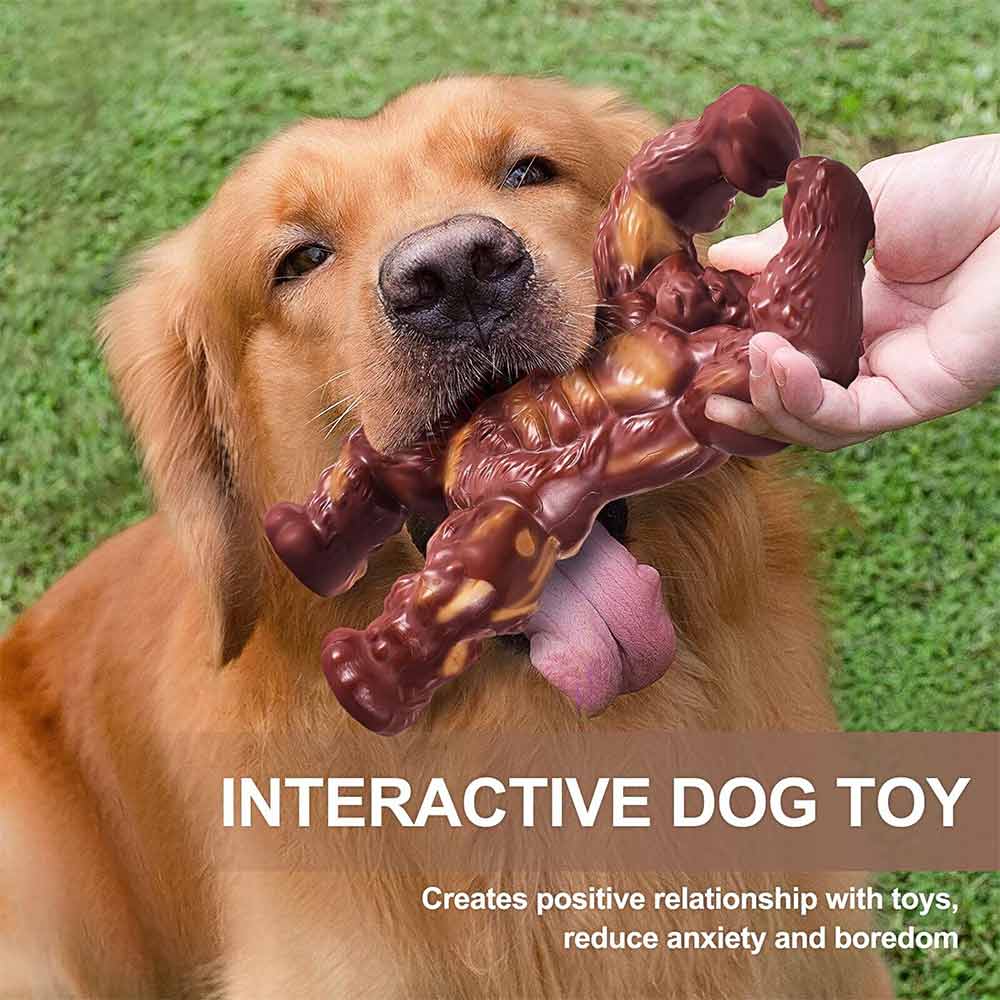 6.7" Indestructible Dog Toy – Extreme Tough Chew Toy for Aggressive Chewers