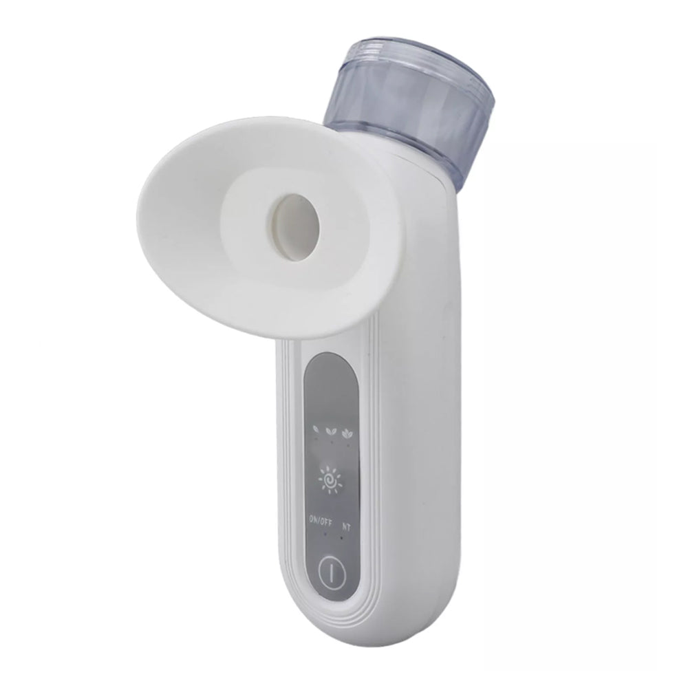 Eye Mist Sprayer White Nano Mist Sprayer Hot Compress Moisturizing Rechargeable