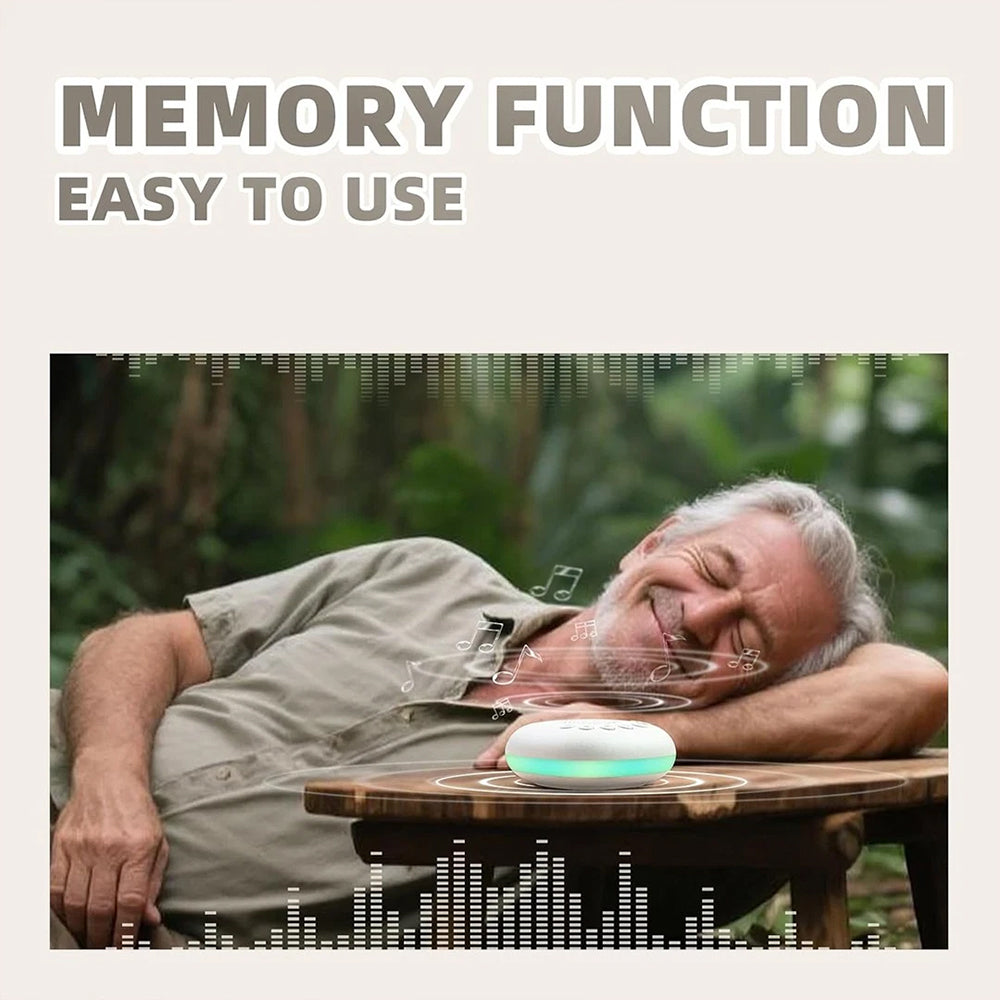 20-Sound Portable White Noise Machine – RGB Night Light, Timer for Sleep & Relaxation