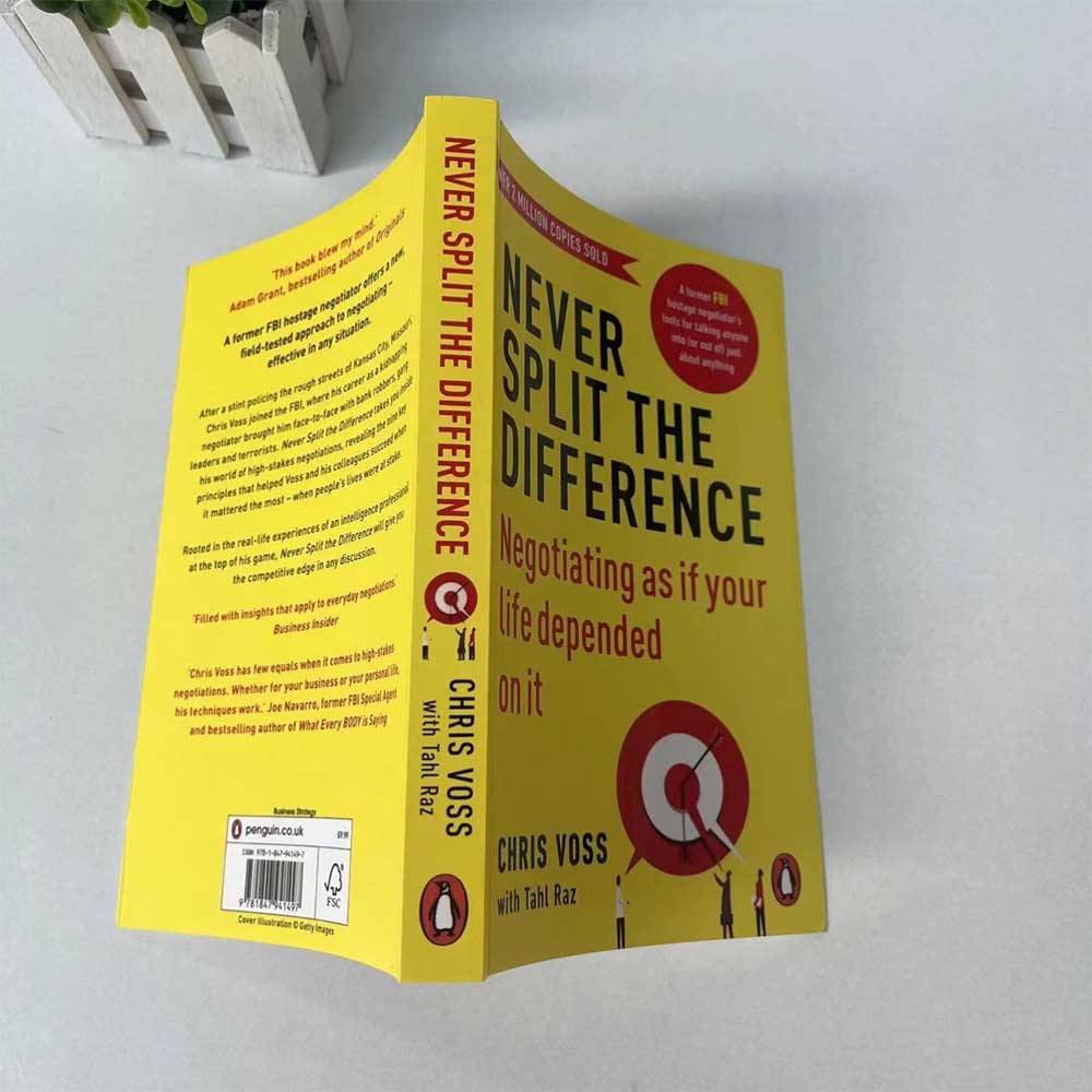 Never Split the Difference: Negotiating as if Your Life Depended on It BOOK