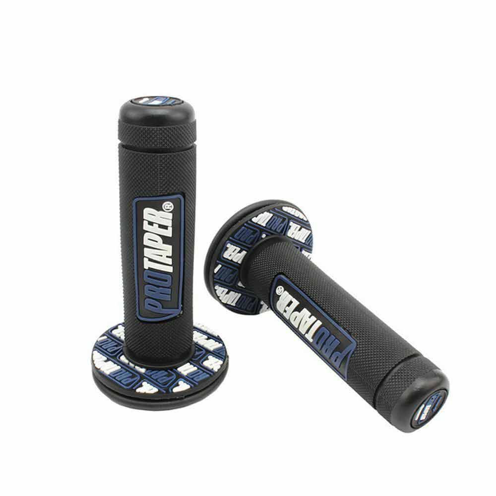 7/8" Motorcycle Hand Grips Pair Rubber Gel Brake Hands Pit Dirt Bike Motocross Motorcycle