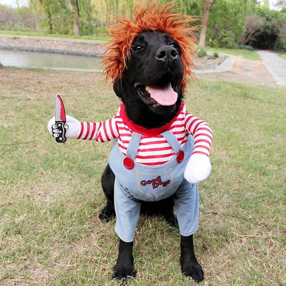 3PCS Halloween Pets Costume Movie Pet Creative Funny Dog Pet Clothes for Dogs