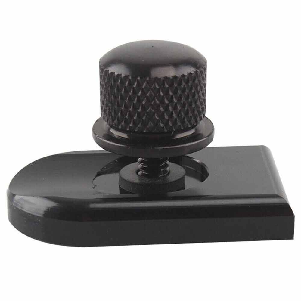 6mm Black For Seat Bolt Tab Screw Mount Knob Cover High Quality For Harley