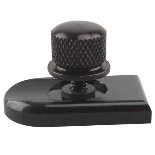 6mm Black For Seat Bolt Tab Screw Mount Knob Cover High Quality For Harley