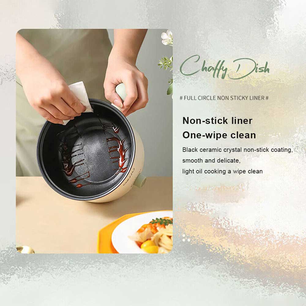 Portable Mini Electric Cooker – 1-2 Person Small Boiling & Stewing Pot for Dorm, Office & Travel