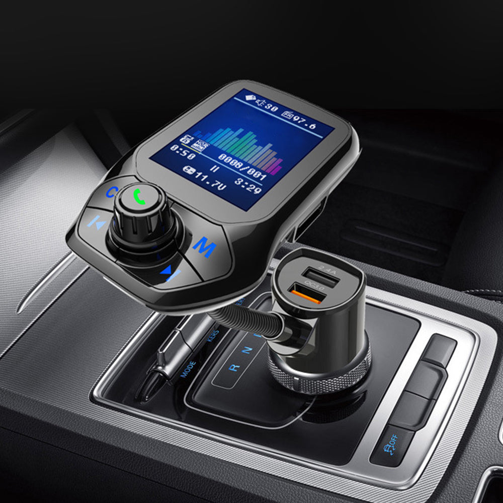 T43 Car Bluetooth MP3 FM Transmitter Car Charger