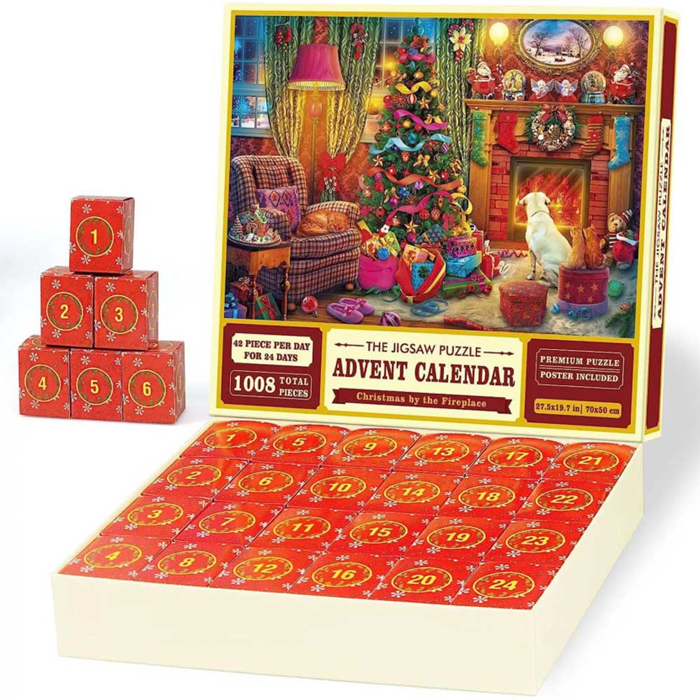 Advent Calendar Jigsaw Puzzles Christmas Countdown Puzzles Gift