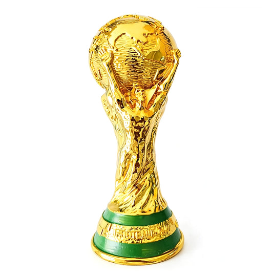 2026-Style Golden Football Trophy Ornament – 13 cm or 21 cm