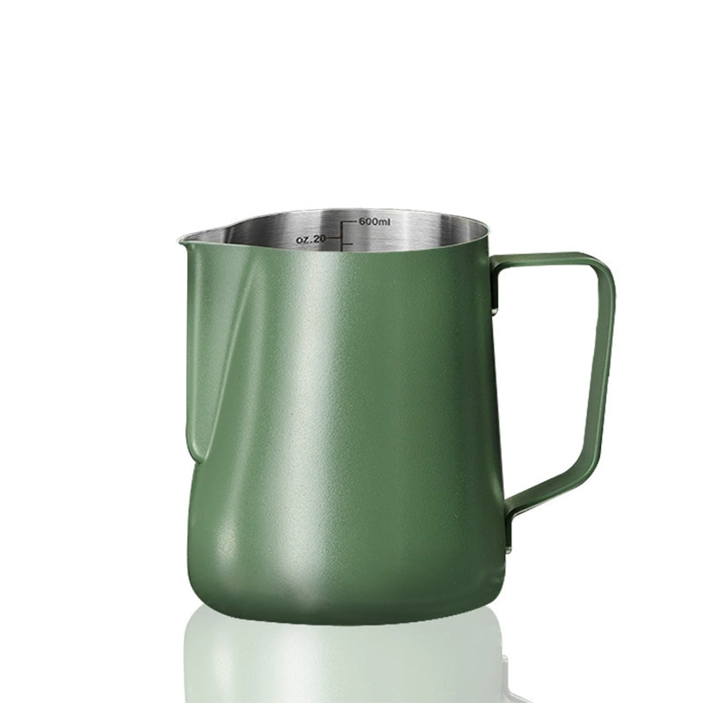 Milk Frothing Jug 600ml – Stainless Steel Coffee Pitcher for Latte Art
