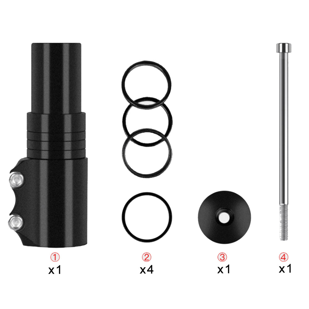 Bicycle Handlebar Fork Stem Extender Riser Head Up Adapter Adjustable 13cm