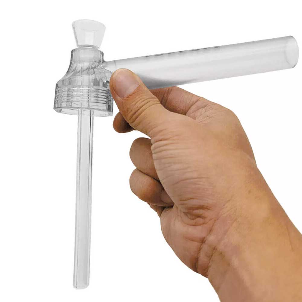 2pcs Portable Pipe Toppuff Bottle Converter Top Puff Reusable crew-On Water Pipe