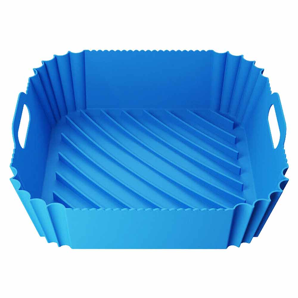 Air Fryer Silicone Pot Air Fryer Basket Liner Non-Stick Reusable Baking Tray
