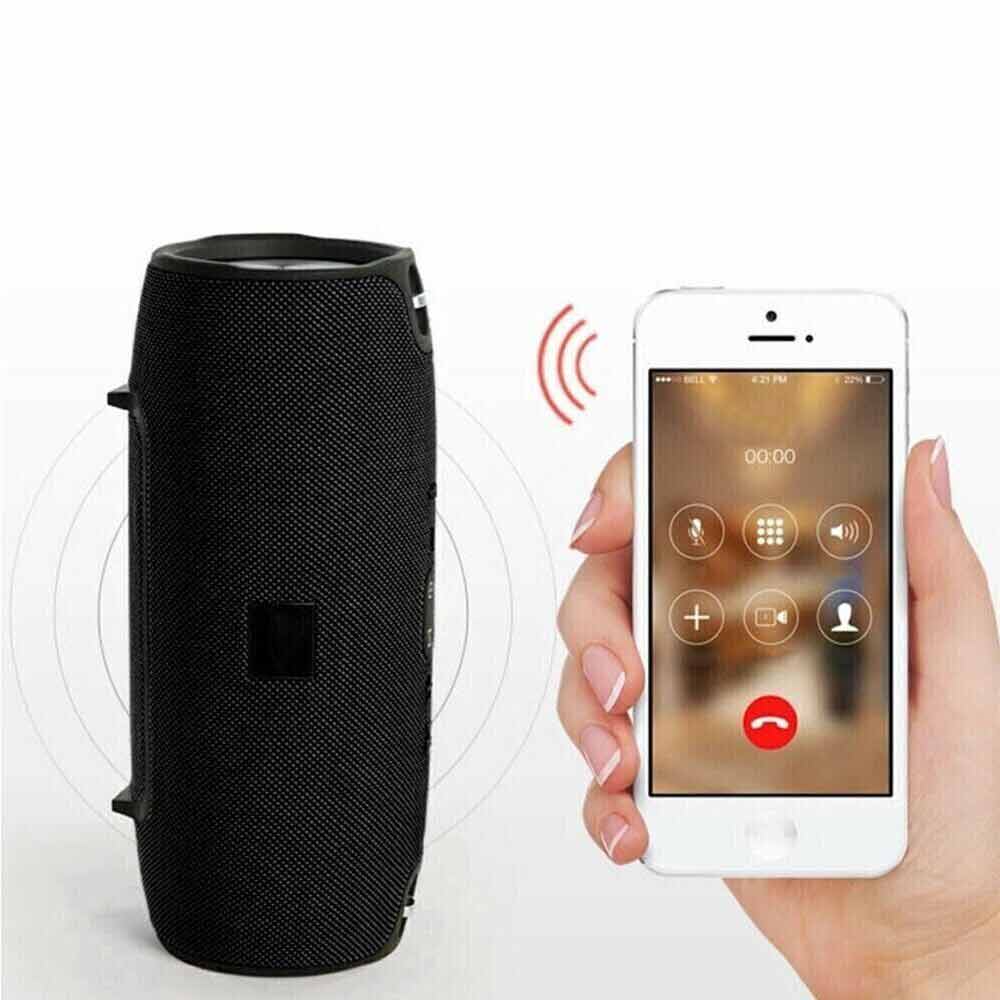 Portable Wireless Bluetooth Speaker High-Fidelity Speaker Rechargeable Subwoofer