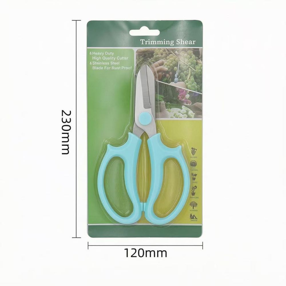 Stainless Steel Pruning Shears – Garden Scissors for Potted Plants & Floral Arrangements