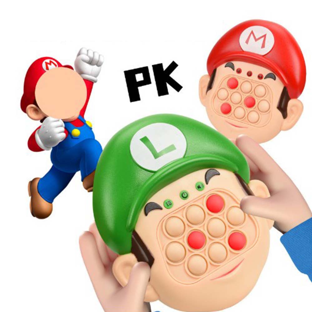 Pop It Push Puzzle Game Controller Bubble Sensory Fidget Toy Electronic Mario