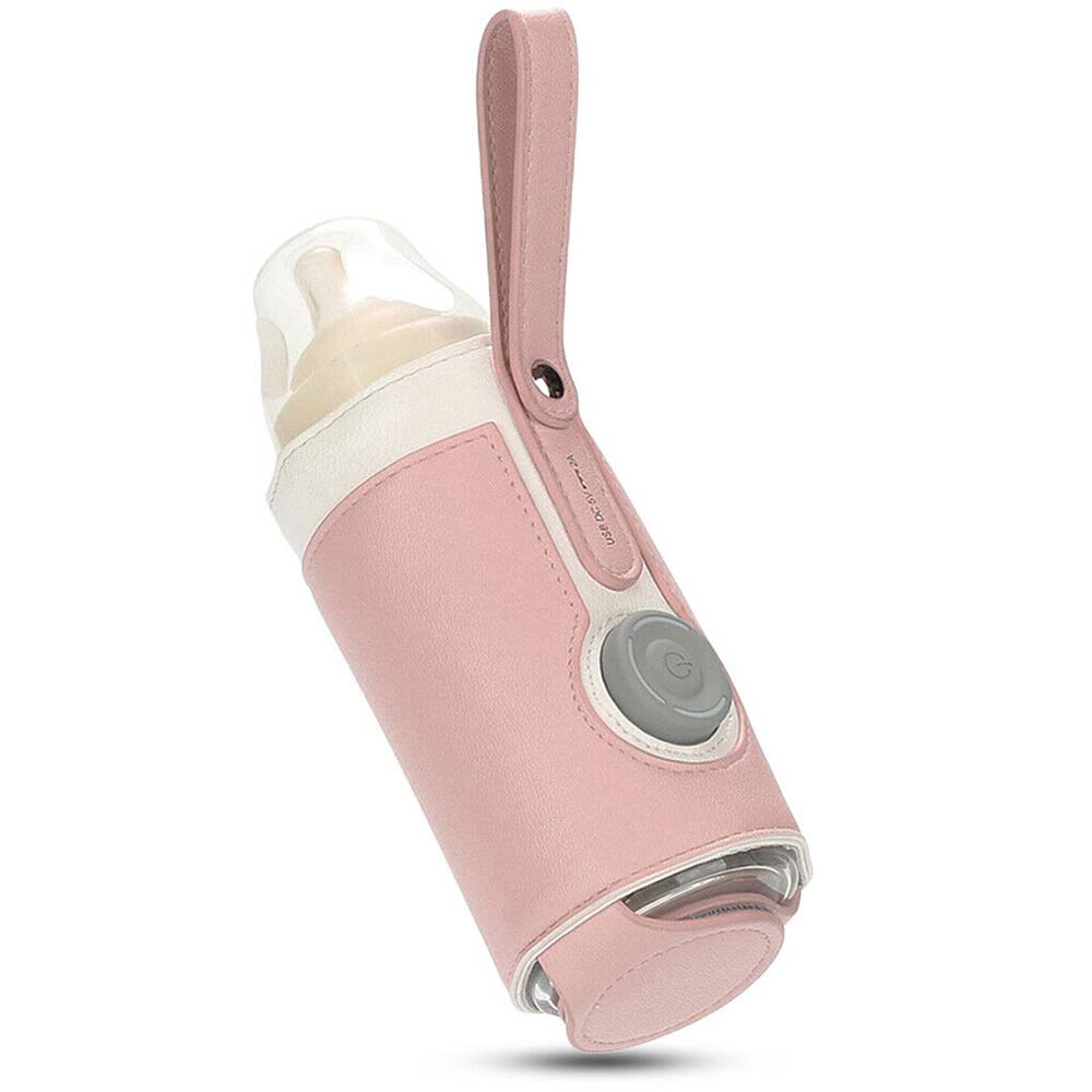 Adjustable Portable USB Baby Bottle Warmer Travel Heater Feeding Milk Pouch Bag