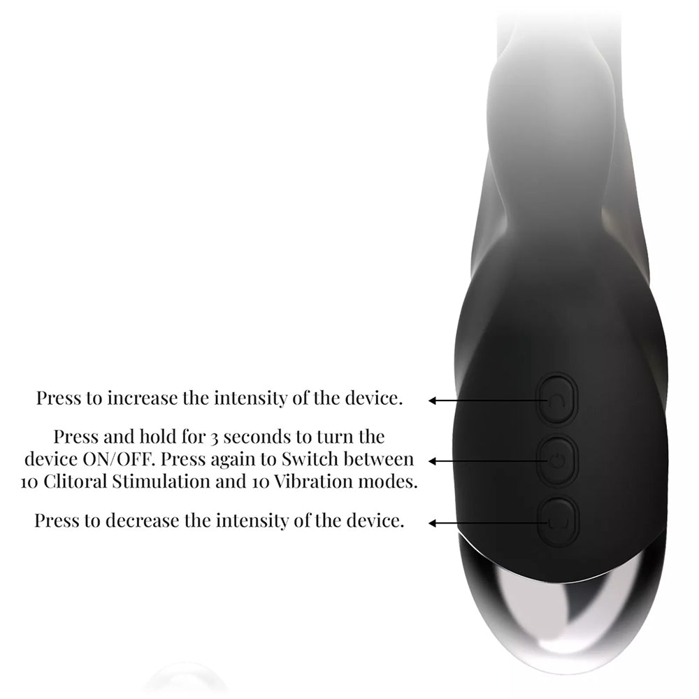 Rabbit Vibrator Sex Toys Strong Vibrating G Spot Stimulator Dildo for Women