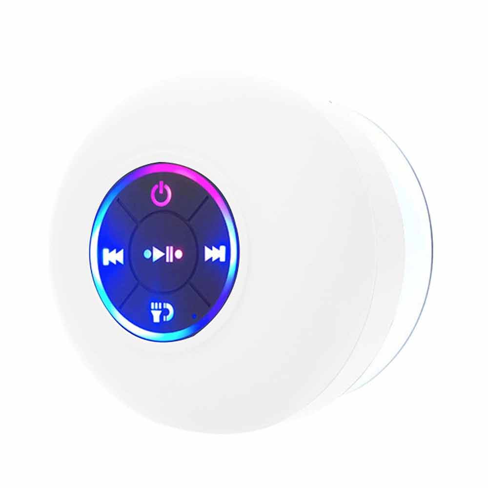 Bluetooth 5.0 Speaker with Suction Wireless Shower Speaker Waterproof