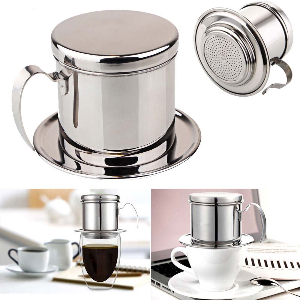 304 Stainless Steel Coffee Pot Coffee Filter Brew Tool for Home Filter Maker