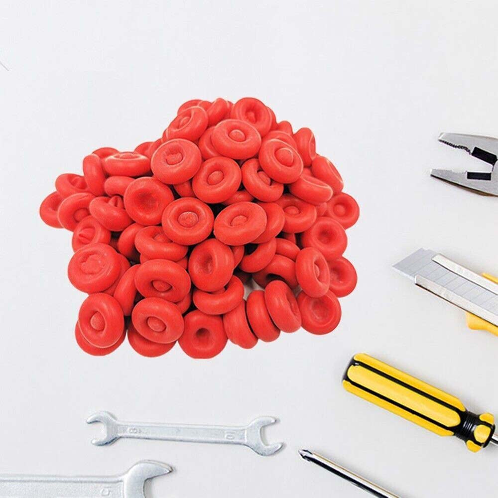 50pcs Latex Caulk Saving Cap Re-Sealable Caulking Tube Nozzle Tips Covers