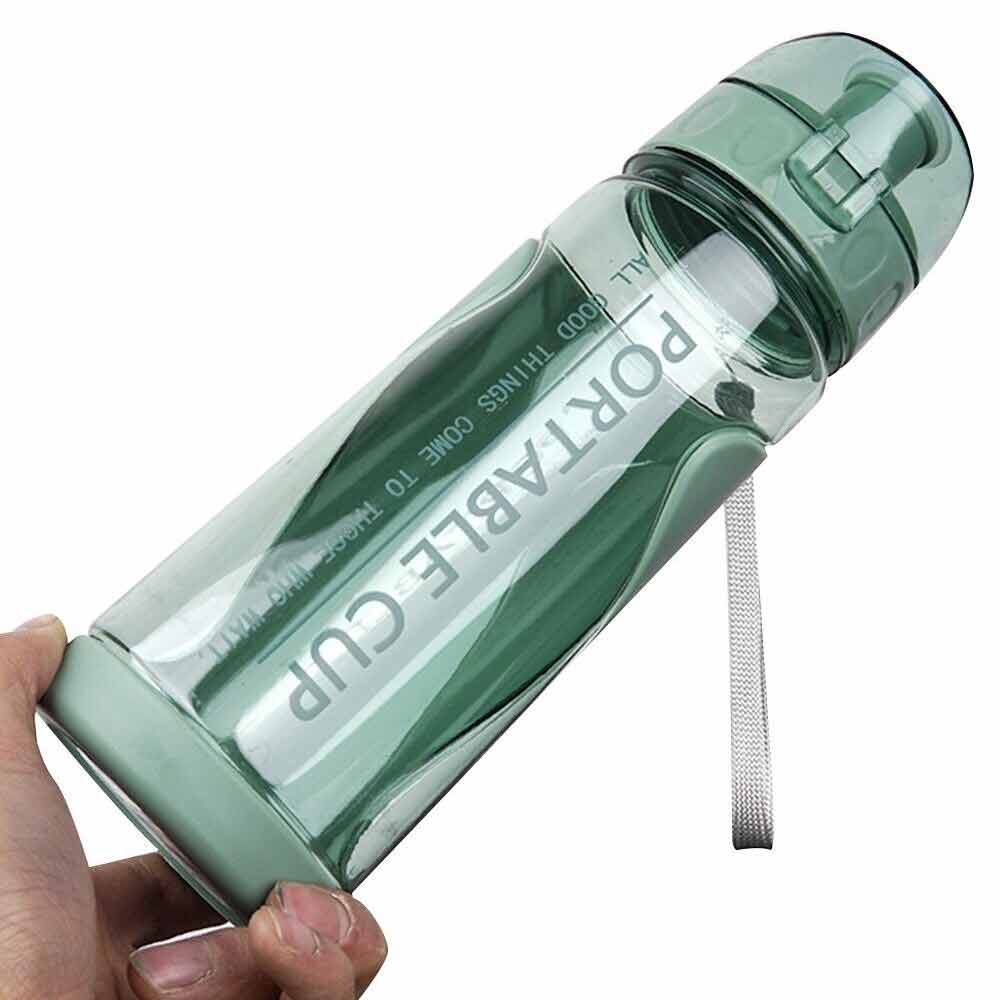 Leakproof Gym Bottle Drink Mugs Unisex Portable Sports Water Bottle BPA Free