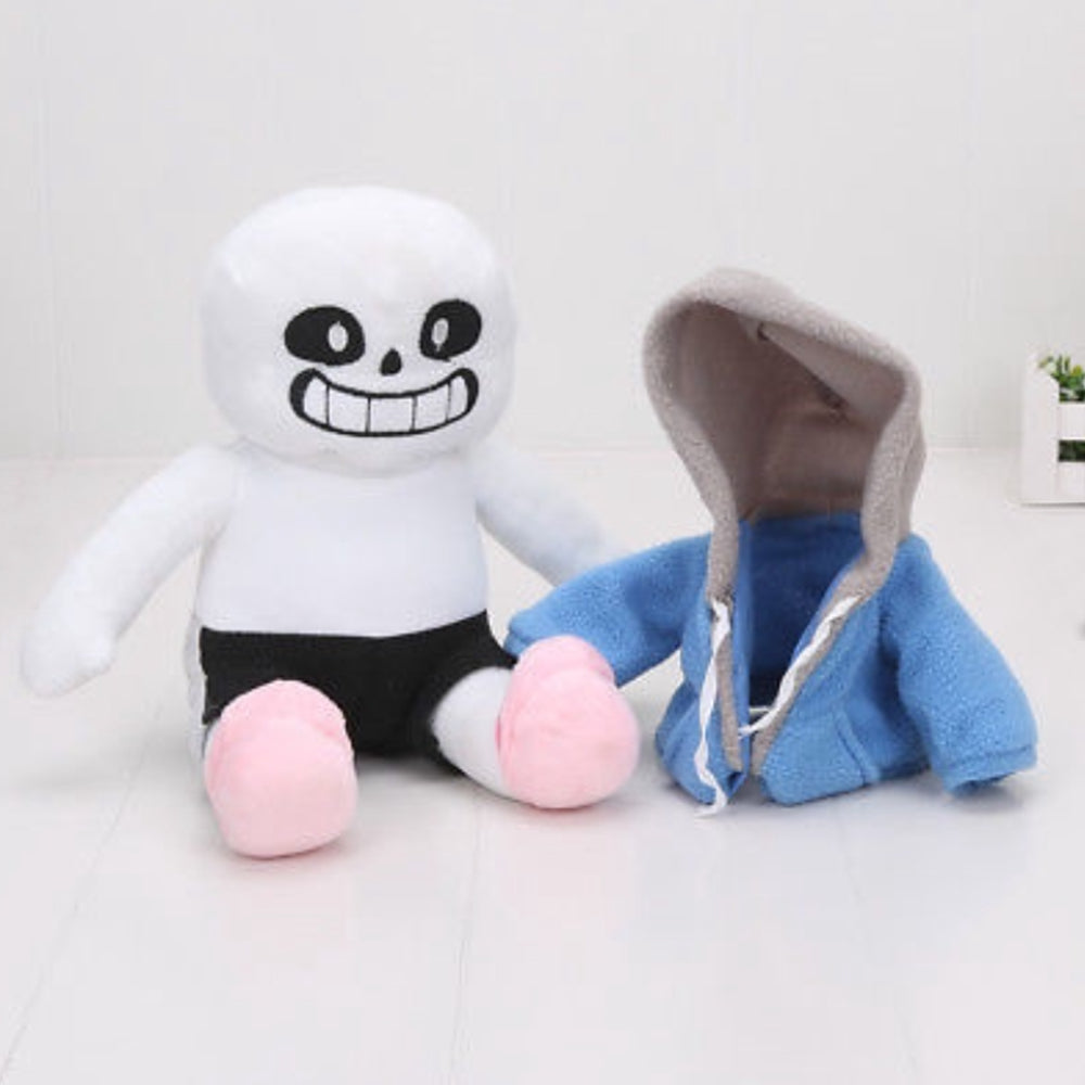 22cm Xmas Kids Gifts Undertale Sans Plush Stuffed Doll Toy Hugger Cosplay Doll