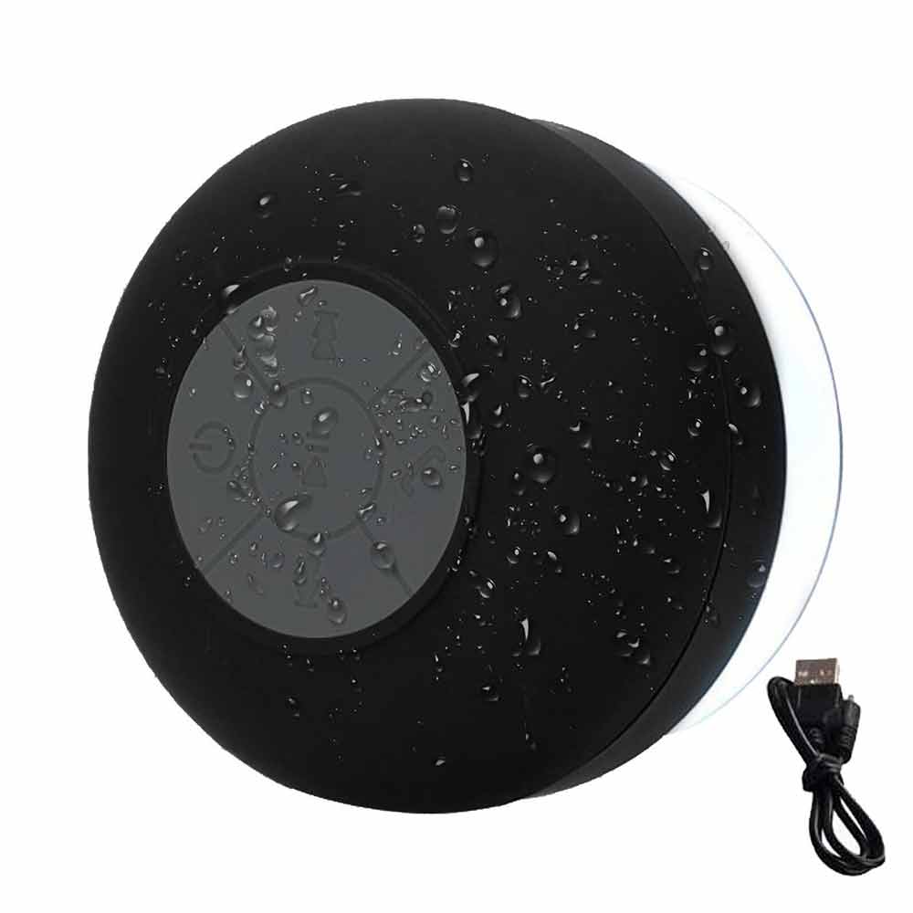 Bluetooth 5.0 Speaker with Suction Wireless Shower Speaker Waterproof