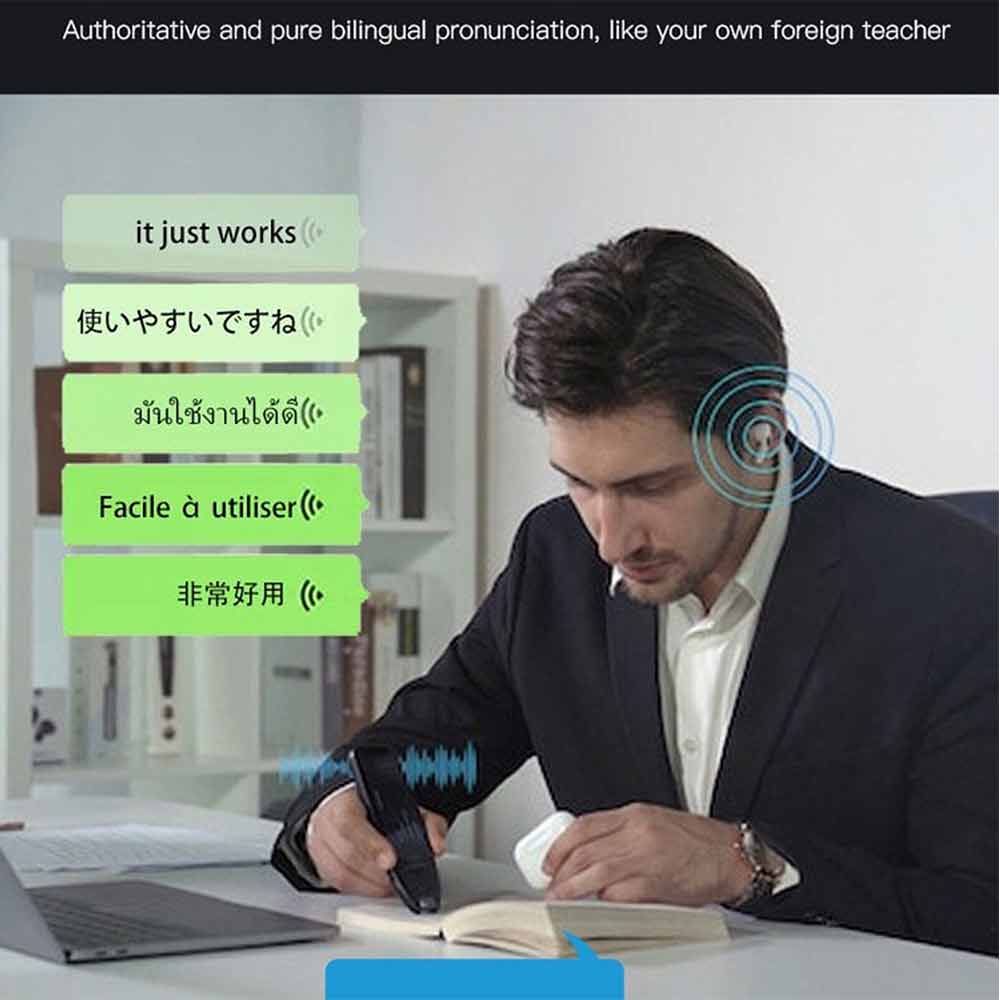 Smart Scan Translation Pen Text Reading Pen 110+ Voice Language TranslatorDevice