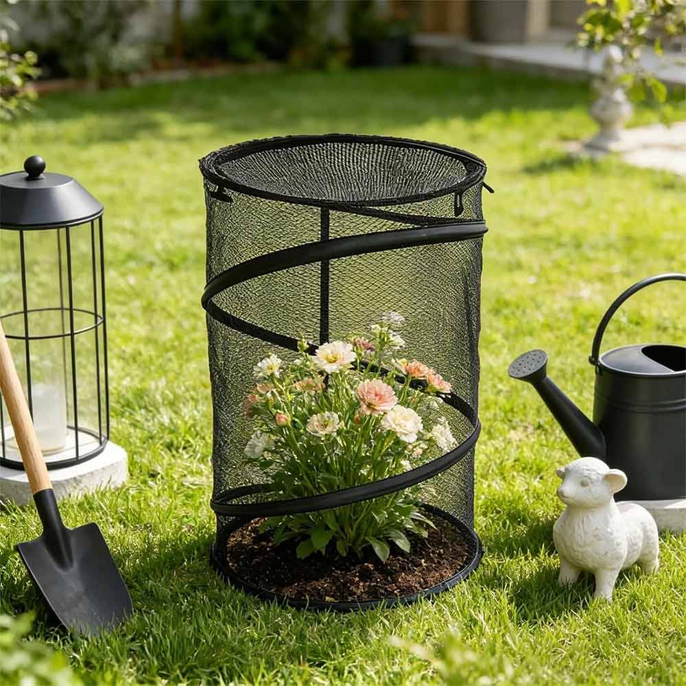 Garden Mesh Net Cover – Pop-Up Foldable Plant Protection for Vegetables