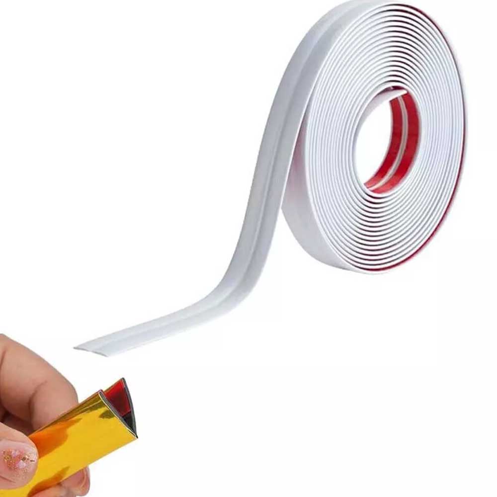 3m Self Adhesive Wall Edging Strip Flexible Corner Angle Trim Living Room Kitchen