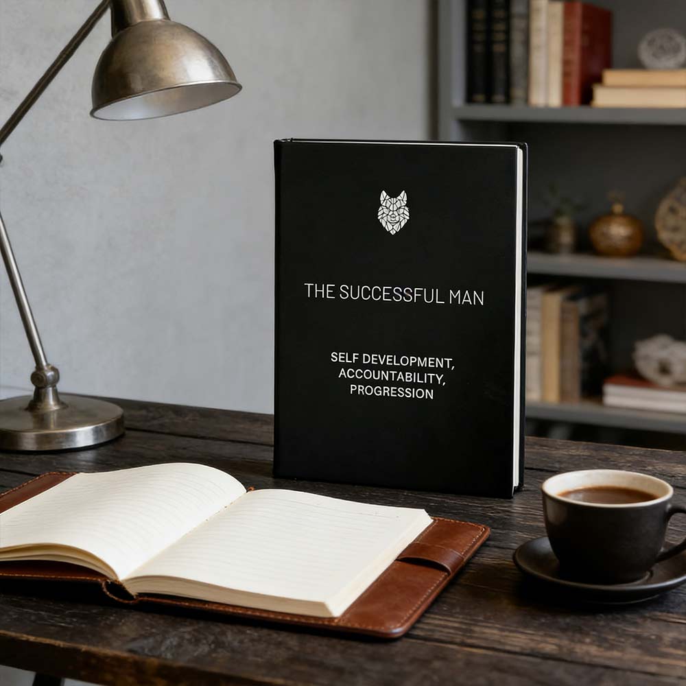 The Successful Man Journal - Self Development, Accountability & Progress Planner for Men
