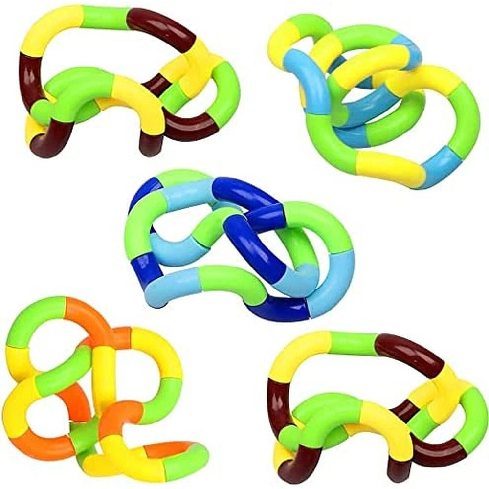 3-Pack Tangle Fidget Toy – String Twist Sensory Aid for Stress Anxiety ADHD