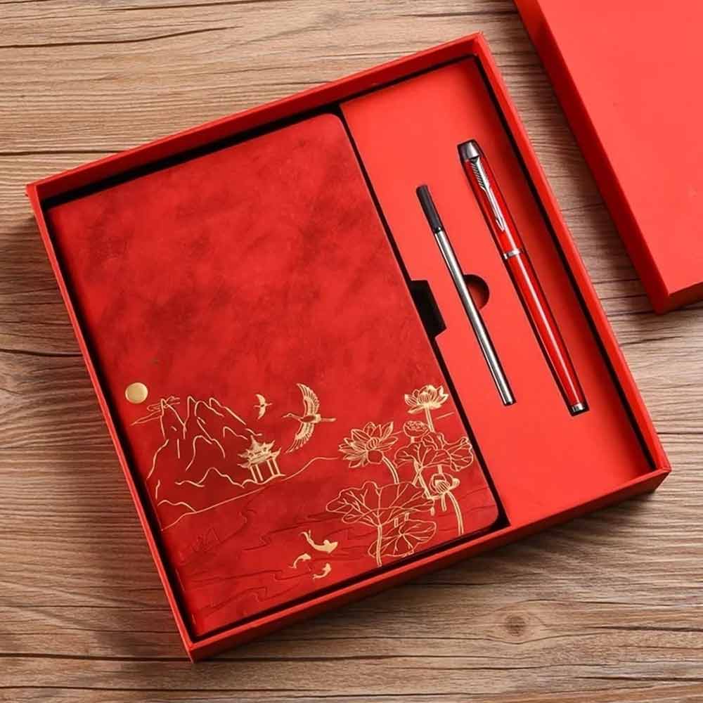Notebook Gift Box Set – A5 Lined Journal Diary Notes for School Home Office