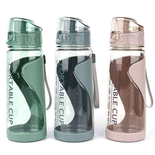 Leakproof Gym Bottle Drink Mugs Unisex Portable Sports Water Bottle BPA Free