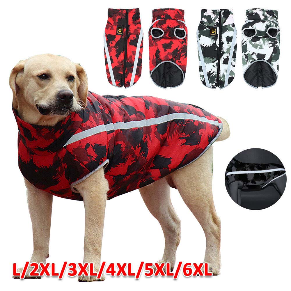 Fleece Coat Vest Jacket Pet Warm Padded Dog Puppy Clothes Reflective Waterproof
