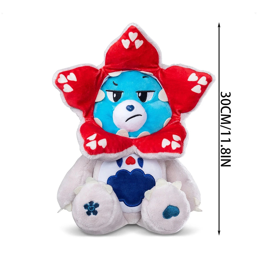12" Grumpy Bear Plush - Stranger Things Bears Crossover style Collectible Soft Toy
