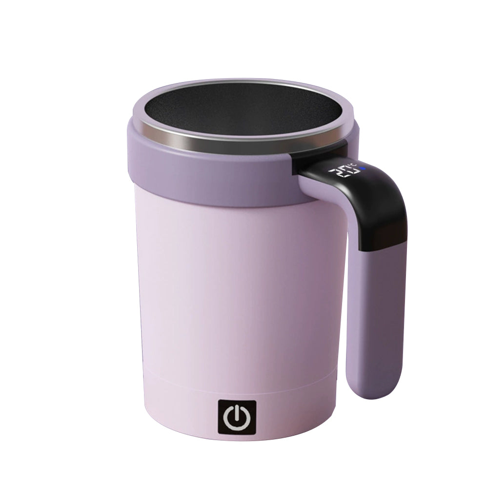 Automatic Stirring Cup Magnetic Mixer Stainless Steel Coffee Mug Self-Mixing Cup for Coffee, Protein Shakes & Drinks