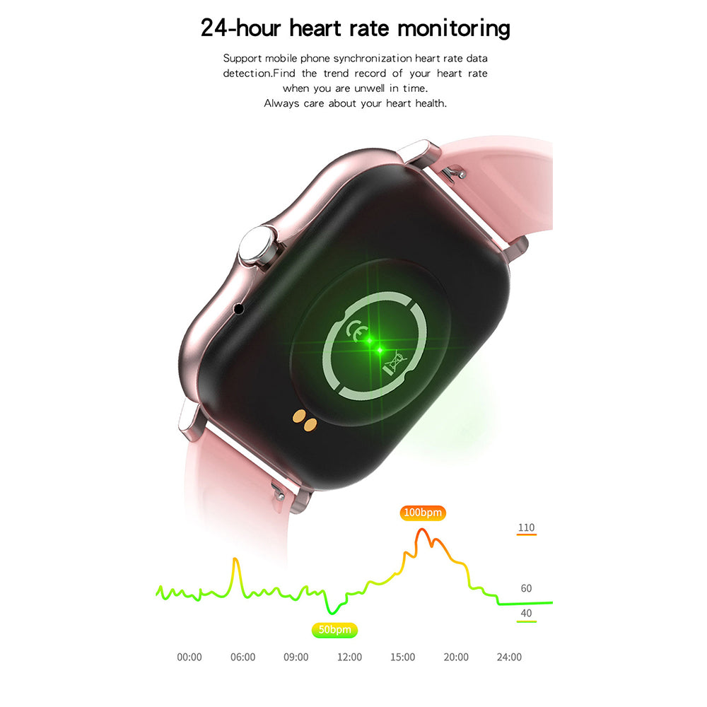 Smart Watch Women Men Heart Rate For iPhone Android Bluetooth Waterproof