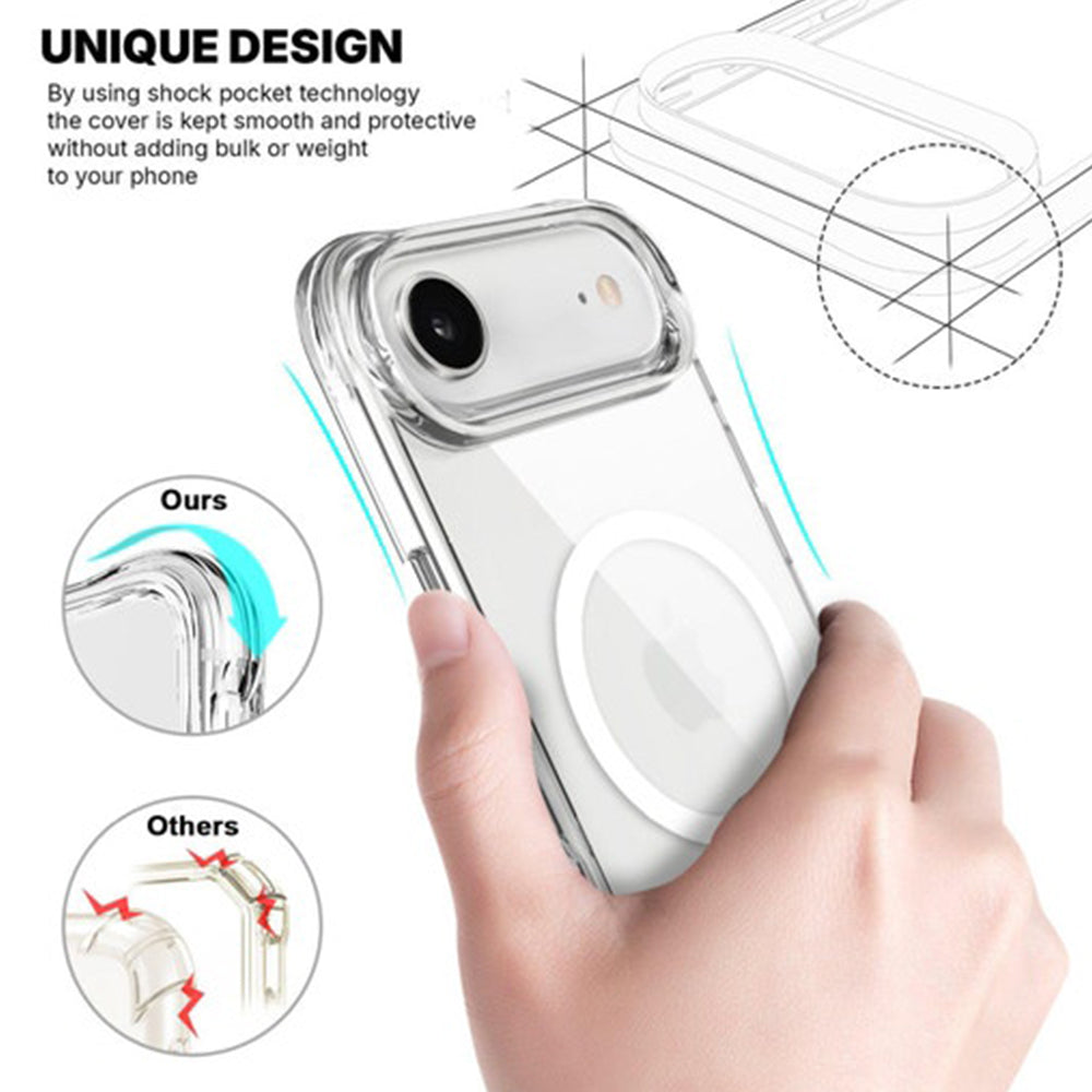 Bundle for iPhone 17 Air – MagSafe Shockproof Case with Screen & Lens Protectors Set