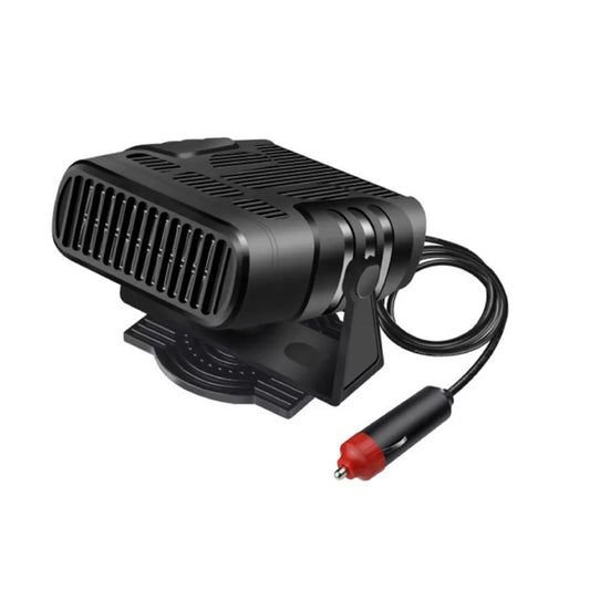24V Car Fan Heater Portable Vehicle Heating Windscreen Defroster Demister 200W
