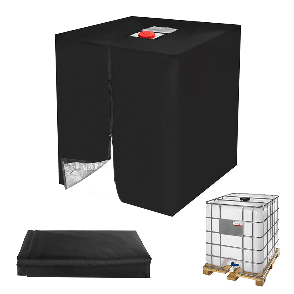 Heavy Duty IBC Water Tank Cover Waterproof For 1000L Container Sun UV Protective