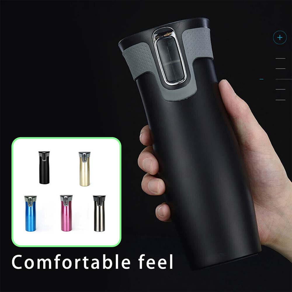 550ML Stainless Steel Water Bottle Travel Mug Portable Coffee Cup Thermal Bottle