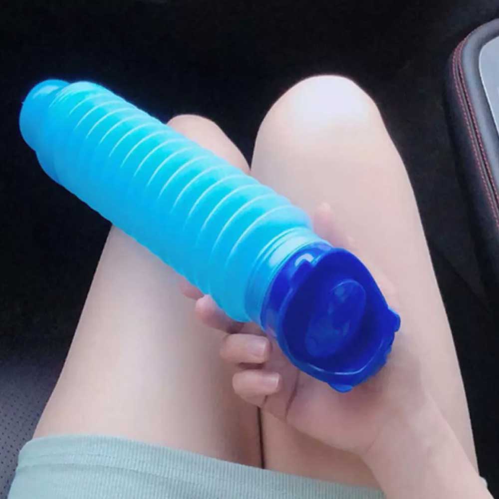 Shrinkable Toilet Potty Travel Camping Emergency Kit Portable Urinal Pee Bottle